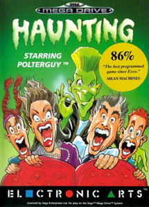 Carátula del juego Haunting Starring Polterguy (Genesis)