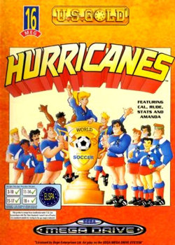 Carátula del juego The Hurricanes (Genesis)