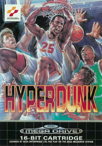 Carátula del juego Hyper Dunk The Playoff Edition (Genesis)