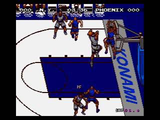 Pantallazo del juego online Hyper Dunk The Playoff Edition (Genesis)