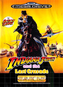 Carátula del juego Indiana Jones and the Last Crusade (Genesis)
