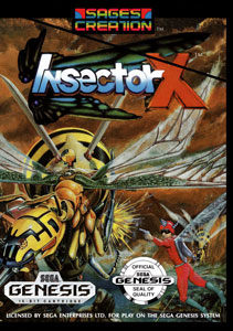 Carátula del juego Insector X (Genesis)