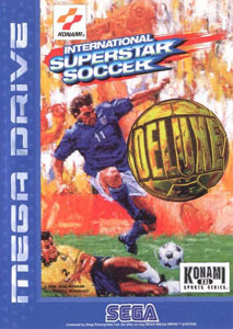 Carátula del juego International Superstar Soccer Deluxe (Genesis)