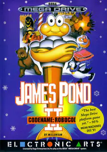 Portada de la descarga de James Pond II — Codename: RoboCod