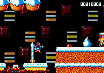 Pantallazo del juego online James Pond II -- Codename RoboCod (Genesis)