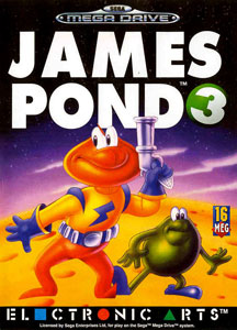 Carátula del juego James Pond 3 Operation Starfish (Genesis)