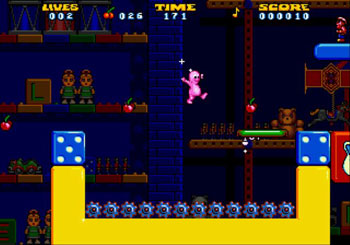 Pantallazo del juego online Jelly Boy (Genesis)