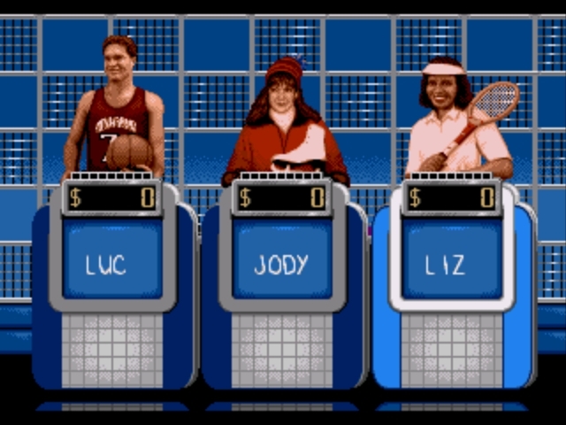Pantallazo del juego online Jeopardy Sports Edition (Genesis)