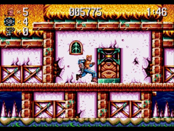 Pantallazo del juego online Jim Power The Arcade Game (Genesis)