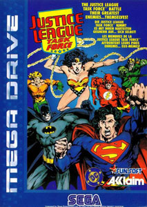 Carátula del juego Justice League Task Force (Genesis)