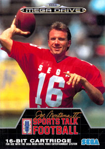 Carátula del juego Joe Montana II Sports Talk Football (Genesis)