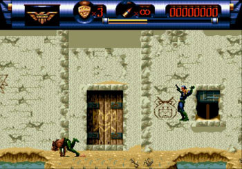 Pantallazo del juego online Judge Dredd (Genesis)