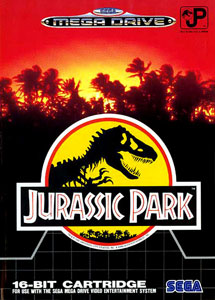 Carátula del juego Jurassic Park (Genesis)