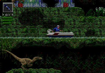 Pantallazo del juego online Jurassic Park (Genesis)