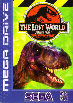 Carátula del juego The Lost World Jurassic Park (Genesis)