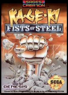 Carátula del juego Ka-Ge-Ki Fists of Steel (Genesis)