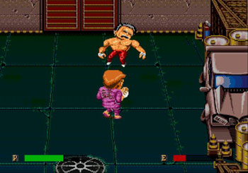 Pantallazo del juego online Ka-Ge-Ki Fists of Steel (Genesis)