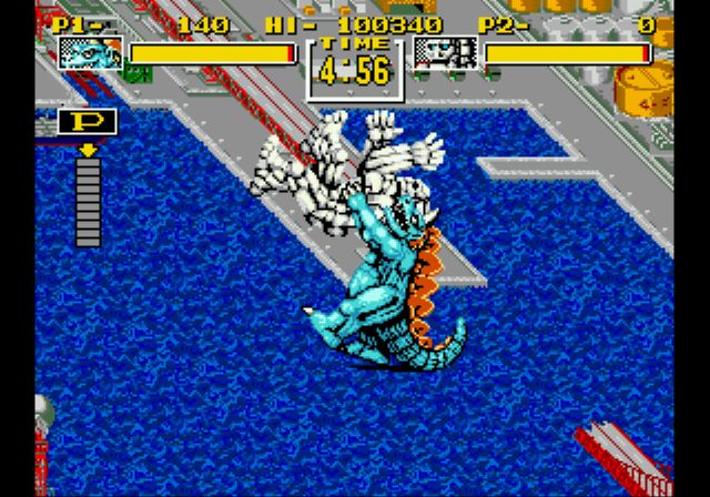 Pantallazo del juego online King of the Monsters (Genesis)