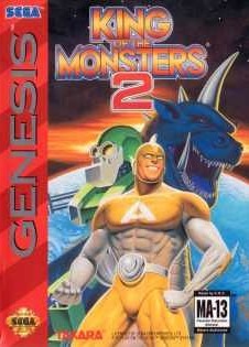 Carátula del juego King of the Monsters 2 (Genesis)