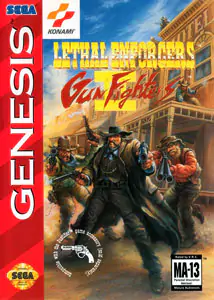 Portada de la descarga de Lethal Enforcers II: Gun Fighters