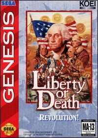 Carátula del juego Liberty or Death (Genesis)