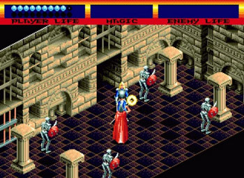 Pantallazo del juego online Light Crusader (Genesis)