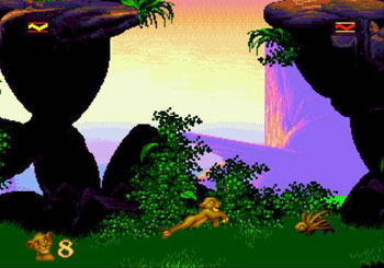 Pantallazo del juego online The Lion King (Genesis)