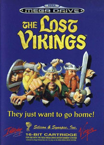 Carátula del juego The Lost Vikings (Genesis)