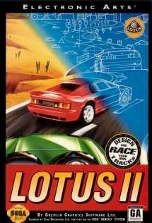 Carátula del juego Lotus II (Genesis)