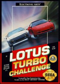 Carátula del juego Lotus Turbo Challenge (Genesis)