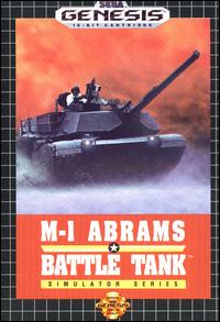 Carátula del juego M-1 Abrams Battle Tank (Genesis)