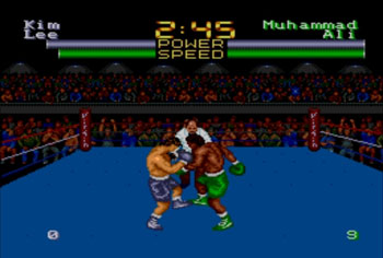 Pantallazo del juego online Muhammad Ali Heavyweight Boxing (Genesis)