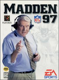 Carátula del juego Madden NFL 97 (Genesis)