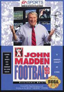 Carátula del juego John Madden Football Championship Edition (Genesis)