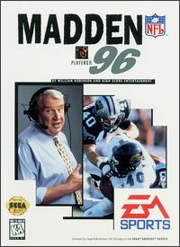 Carátula del juego Madden NFL 96 (Genesis)