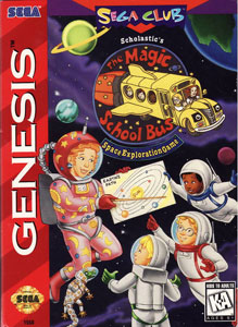 Carátula del juego Scholastic's The Magic School Bus Space Exploration Game (Genesis)