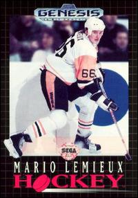 Carátula del juego Mario Lemieux Hockey (Genesis)
