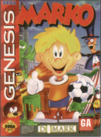 Carátula del juego Marko (Genesis)
