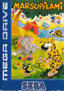 Carátula del juego Marsupilami (Genesis)