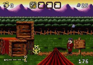 Pantallazo del juego online Marsupilami (Genesis)