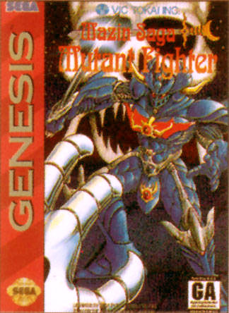 Carátula del juego Mazin Saga Mutant Fighter (Genesis)