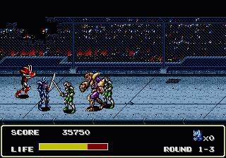 Pantallazo del juego online Mazin Saga Mutant Fighter (Genesis)