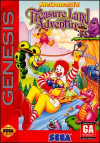 Carátula del juego McDonald's Treasure Land Adventure (Genesis)