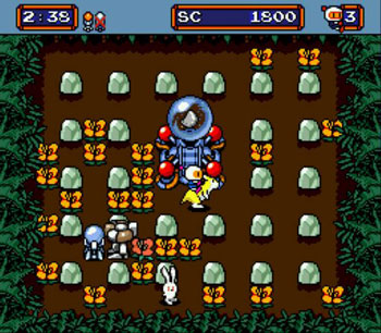 Pantallazo del juego online Mega Bomberman (Genesis)