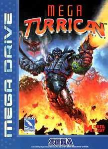 Portada de la descarga de Mega Turrican