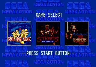Pantallazo del juego online Mega Games 2 (Genesis)