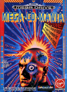 Carátula del juego MegaLoMania (Genesis)