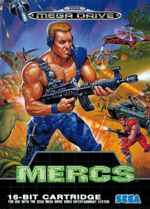Carátula del juego MERCS (Genesis)
