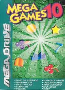 Carátula del juego Mega Games 10 (Genesis)
