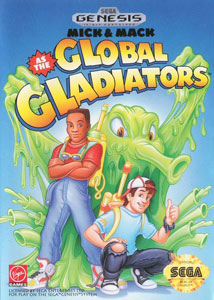 Carátula del juego Mick & Mack as the Global Gladiators (Genesis)